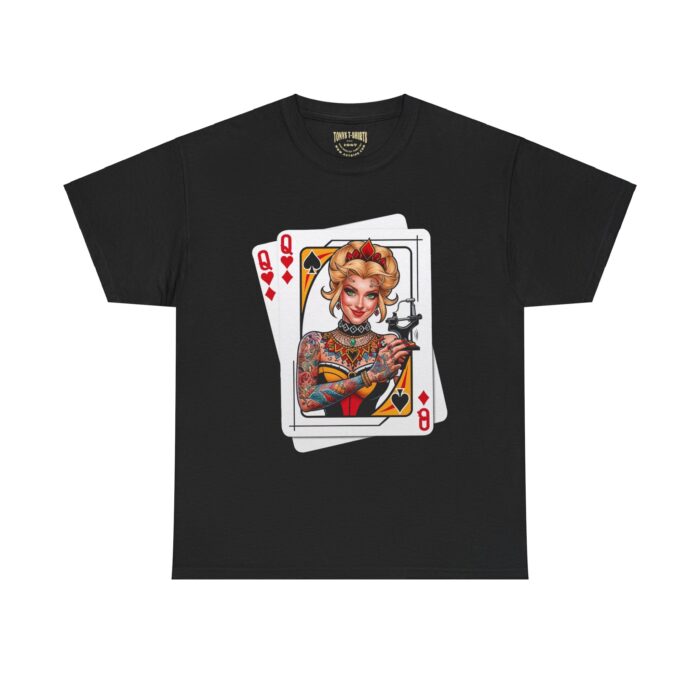 Pinup Queen of Diamonds Tee - Image 6