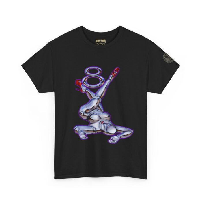 chrome V8 Logo Pinup Tee - Image 3