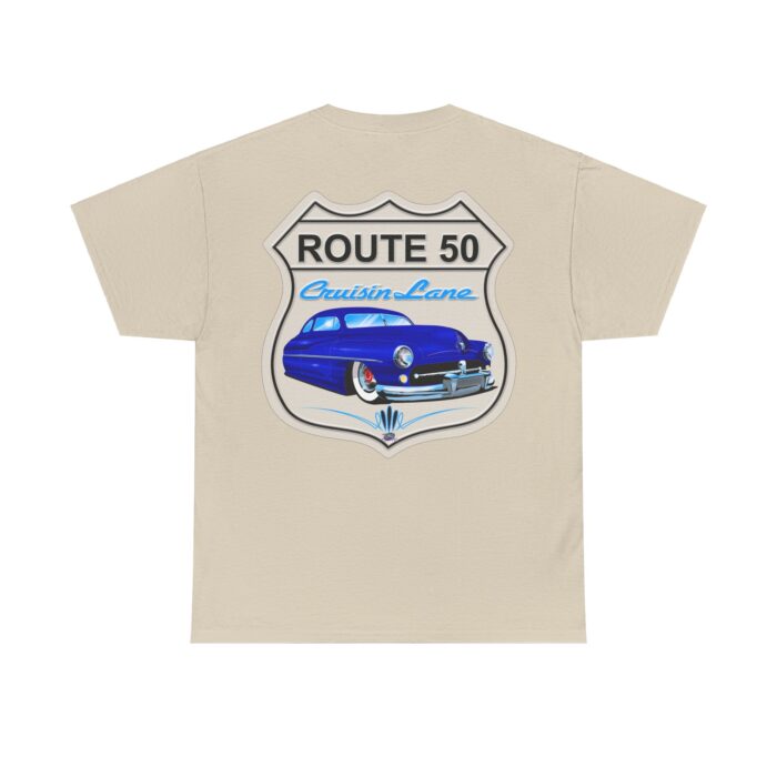 Route 50 Merc -Unisex Heavy Cotton Tee men's womans gift. - Image 10