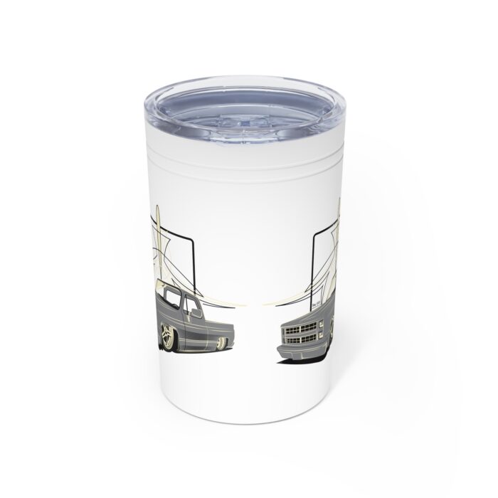 SquareBody with pinstriping -Vacuum Insulated Tumbler, 11oz - Image 2