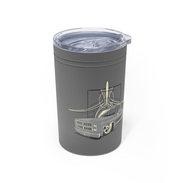 SquareBody with pinstriping -Vacuum Insulated Tumbler, 11oz - Image 8