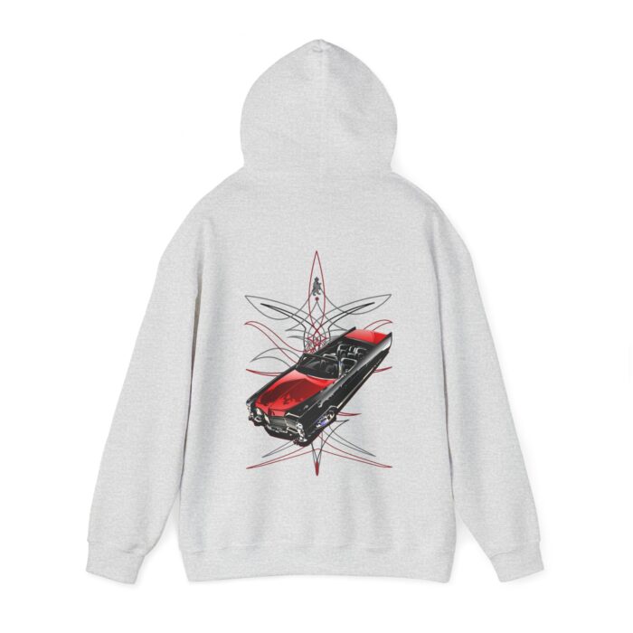 Cadi with pinstriping (jimmy Smith Design) Unisex Heavy Blend™ Hooded Sweatshirt - Image 3