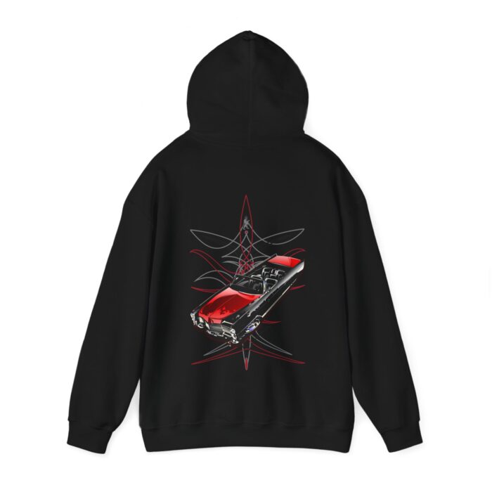 Cadi with pinstriping (jimmy Smith Design) Unisex Heavy Blend™ Hooded Sweatshirt - Image 7