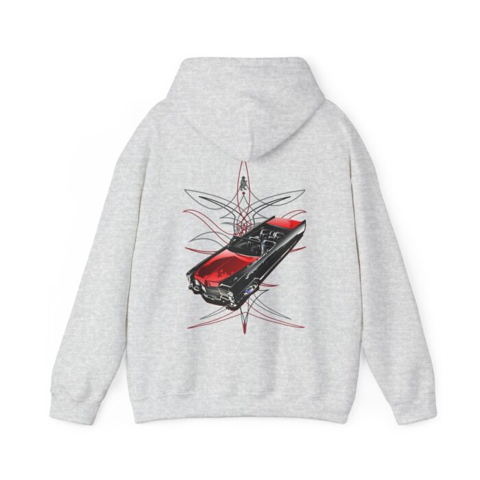 Cadi with pinstriping (jimmy Smith Design) Unisex Heavy Blend™ Hooded Sweatshirt - Image 2