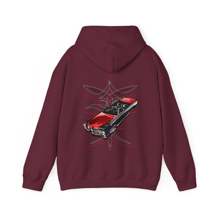 Cadi with pinstriping (jimmy Smith Design) Unisex Heavy Blend™ Hooded Sweatshirt - Image 10