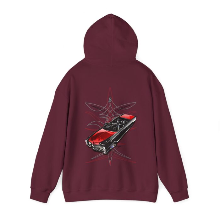 Cadi with pinstriping (jimmy Smith Design) Unisex Heavy Blend™ Hooded Sweatshirt - Image 11