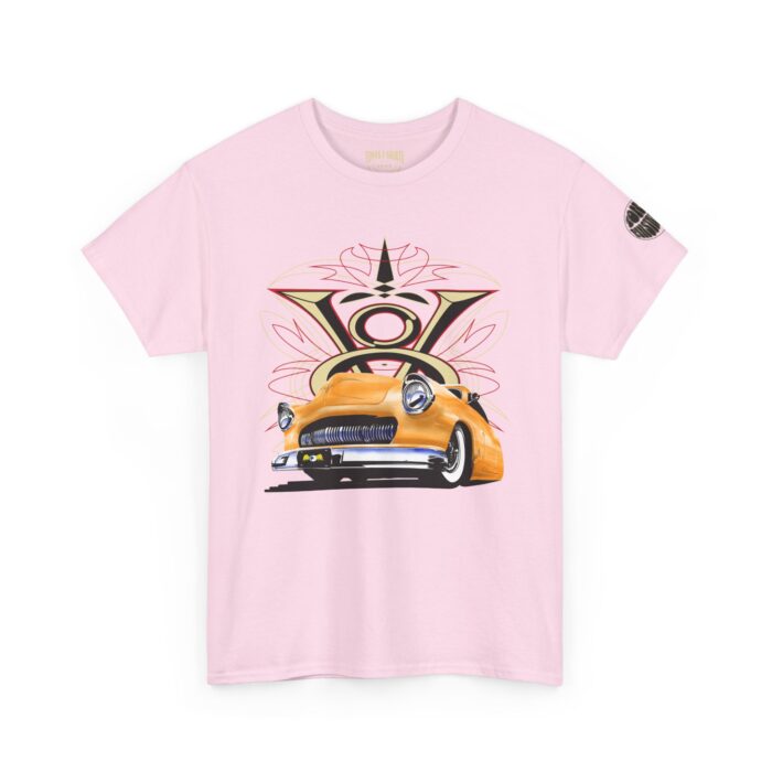 Merc V8 logo with pinstriping - Unisex Heavy Cotton Tee - Image 11