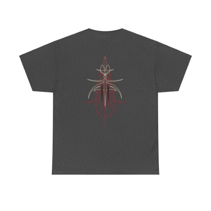 Red Black Pinstriping Tee - Image 12