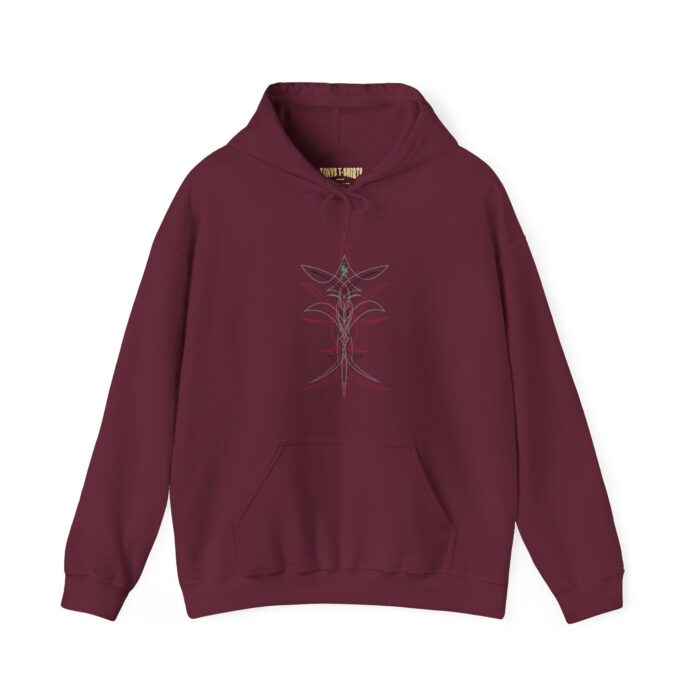 Cadi with pinstriping (jimmy Smith Design) Unisex Heavy Blend™ Hooded Sweatshirt - Image 9