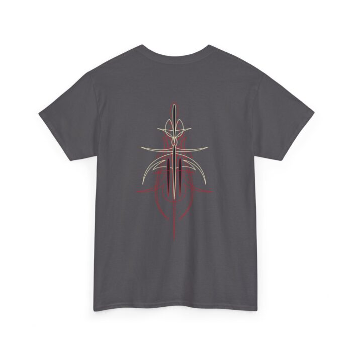 Red Black Pinstriping Tee - Image 10