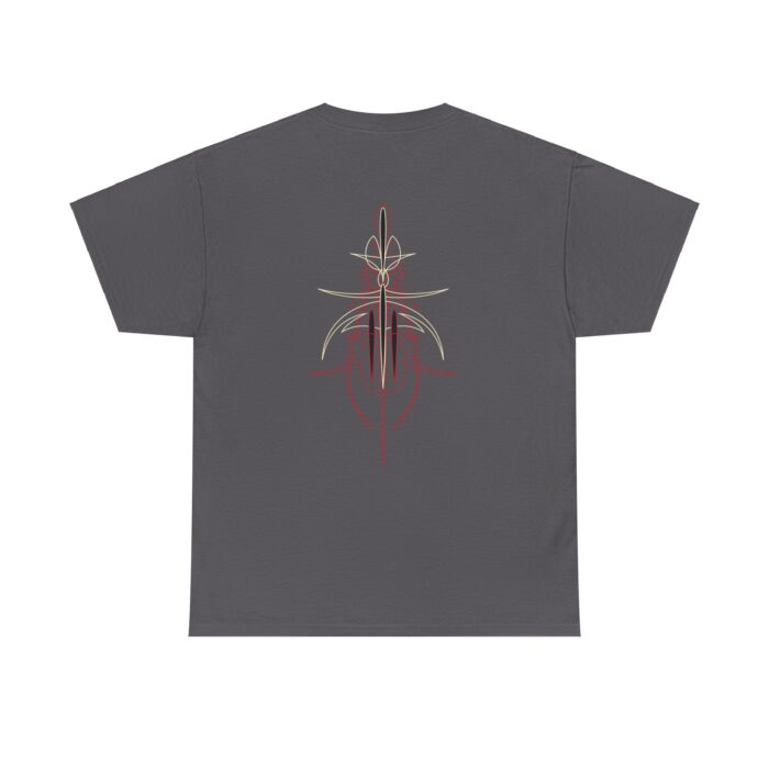 Red Black Pinstriping Tee - Image 8