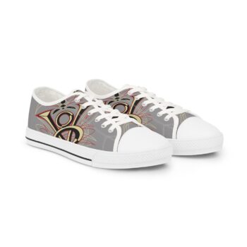 V8 Logo with pinstriping -Men’s Low Top Sneakers