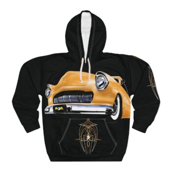 Merc with pinstriping Logo-Unisex Pullover Hoodie (AOP)